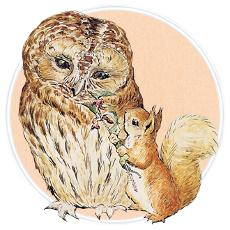 赤りすのナトキンとブラウンじいさま