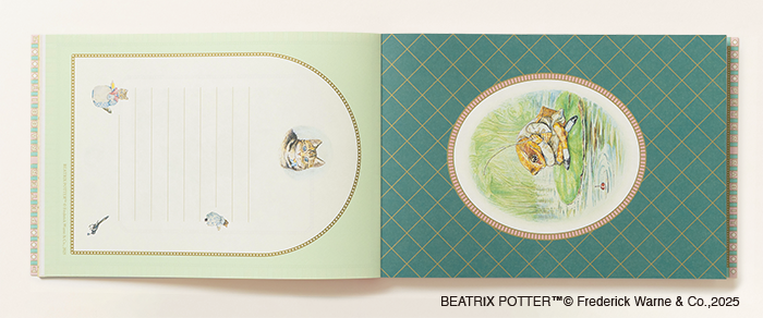 ピーターラビット™の世界 100枚レターブック | ピーターラビット